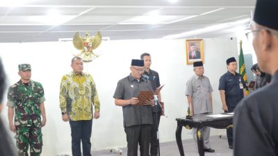 Isi Kekosongan Iwan Setiawan Lantik Sejumlah Pejabat Eselon III dan IV, Berikut Daftar nya