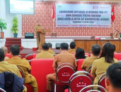 Pemkab Landak Launching Aplikasi Elayanan PBB-P2 dan Edukasi Pajak Daerah