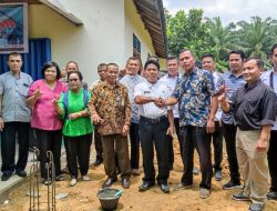 Staf Ahli Bupati Landak Hadiri Peresmian Peletakan Batu Pertama Pembangunan Gereja Isa Almasih