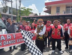 Pawai Budaya Naik Dango Ke-38 Di Kabupaten Landak Meriah