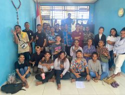 Ketua UKM-KMK UNIPA Lantik Panitia LKTD dan Musorma