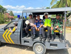 TNI – Polri di Bireuen Kawal Arus Balik Mudik, Pastikan Aman dan Lancar