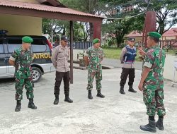 Wujud Sinergitas TNI-Polri Pidie Jaya Laksanakan Giat Patroli Gabungan