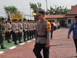 Pesan Kapolres Bengkayang Apel Gelar Pasukan Ops Ketupat Kapuas 2023