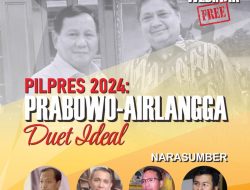 Webinar P3S Bahas Duet Ideal Prabowo-Airlangga di Pilpres 2024