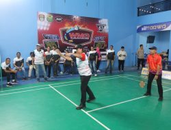 Buka Secara Resmi WMO Badminton Open 2023 Resmi, Amran Mahmud Apresiasi Wajo Max Owner