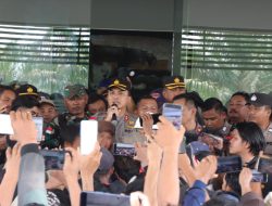 Kapolres Bengkayang Pimpin Pengamanan Aksi Damai
