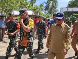 Kodim 0111/Bireuen Terima Kunjungan Tim Pengawasan Dan Evaluasi Mabesad Dalam Rangka Tinjau Lokasi TMMD Ke 116