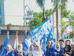 DPD PAN Blora Jalan Kaki ke KPU, Golkar Pakai Caping Petani Sasar Caleg Muda