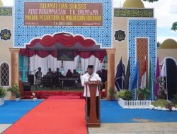 Plt Bupati Padang Lawas Hadiri Kelulusan Santri Ponpes Al Mukhlisin Sibuhuan