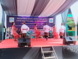 UPTD SMPN 1 Purbolinggo Lamtim Lepas Siswa Siswi TA 2022-2023
