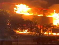 Mal Malang Plaza ludes dilalap api