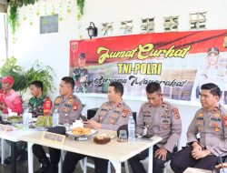 Penekanan Kapolres Wajo Saat Melakukan Jumat Curhat di Tanasitolo