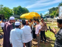 Pimpinan Dayah Tanjong Buungong  letak Batu pertama Pembangunan Mesjid Hasan Husen