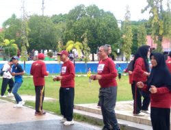 Ikuti Senam Lansia Bersama, Bupati Apresiasi Peran Ulama Kabupaten Wajo