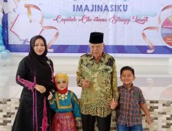 Tgk. Syech Marhaban Peusijuk  Teman Kecil TK Zamzam Sekaligus Tasyakuran