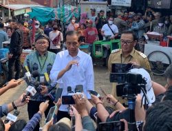 Plt Bupati Bogor Dampingi Presiden Jokowi Cek Lonjakan Harga di Sejumlah Pasar