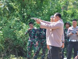 Kapolres Pidie Jaya Ikut Lomba Menembak Dalam Rangka Hari Bhayangkara Ke-77