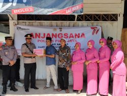 Kapolres Pidie Jaya Anjangsana Ke Purnawirawan Polri sambut Hari Bhayangkara Ke-77