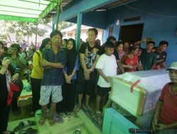 Karolin Serahkan Jenazah Dapit Kepada Pihak Keluarga