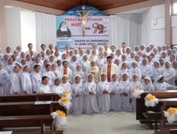 HUT ke-99 Tahun KFS Uskup Agung Pontianak Ingatkan Para Suster