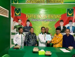Sambangi DPC PBB OKU, Kesbangpol Berikan Bantuan Parpol
