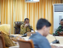 Wakil Gubernur Drs. Mamun Amir Ikuti Rakor Inflasi Dipimpin Mendagri  