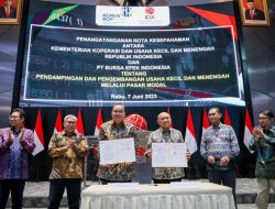 KemenKopUKM Berkolaborasi dengan BEI Percepat UMKM Listing di Bursa Saham