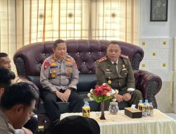 Kapolres Morowali Kunjungi Kejari Morowali 