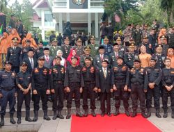 Kapolres Wajo Pimpin Upacara Hari Bhayangkara Ke – 77 di Lapangan Upacara Pemkab Wajo