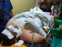 Terjadi Ledakan di Kamar Kos di Jl. Anggrek Kelurahan Bulupabbulu Kec. Tempe Kab. Wajo