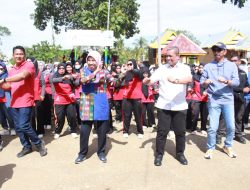 Bersama AYP, Duo Amran Kompak Hadiri Jambore Kader Posyandu Tingkat Kabupaten Wajo