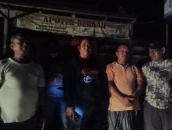 Polisi Polres Wajo Bergerak Cepat Datangi TKP Kebakaran di Desa Tellesang Pitumpanua
