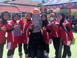 Wanita Pengayoman Rutan Sengkang Raih Juara 1 Turnamen Sepak Takraw
