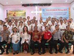 Heri Saman Menghadiri Pelantikan PWKI Kecamatan Menjalin