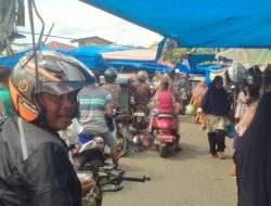 Penertiban setengah hati buat sebagian pedagang pasar Sp.Kiri meradang