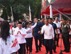 Kasdam IV/Diponegoro Sambut Kedatangan Wapres RI dalam Peringatan Hari Anak Nasional di Kota Semarang