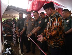 Kasdam IV/Diponegoro Hadiri Peresmian Program TNI AD Manunggal Air TH. 2023 dan Pencanangan Percepatan Penurunan Stunting