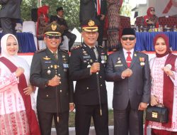 Dandim 1406/Wajo, Letkol Inf Wahyu Yunus, S.I.P Hadiri Upacara Peringatan HUT RI Ke -78