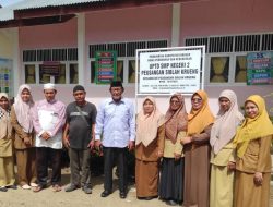 UPTD SMP Negeri 2 Peusangan Siblah Krueng Rutinitas Lakukan Aksi Bergizi Di Sekolah