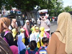 Polres Bireuen Gelar CFD dan Lomba Mewarnai