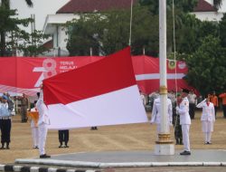 Upacara Penurunan Bendera Pemkab Bogor Libatkan Sejumlah Pelajar