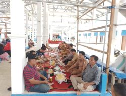 Kapolsek Pitumpanua Hadiri Syukuran Pelaku Pasar Boriko, Berikut Pesannya