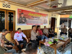 Kapolres Wajo Pimpin Jumat Curhat Menjelang Pilkades Serentak di Pitumpanua