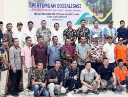 Distanbunkan Subulussalam sosialisasi PSR tahun 2023