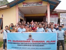 Dukung Pelaku UMKM, PT. NSA adakan Pelatihan Kewirausahaan di Desa Meranti