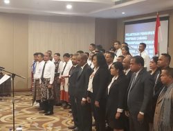 4 DPC Peradi NTT Resmi Dilantik Ketum DPN Peradi, Prof. Dr. Otto Hasibuan,SH.MM