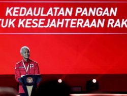 Rakernas PDI Perjuangan, Bacapres Ganjar Pranowo Bicara Kedaulatan Pangan