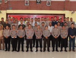 Polres Nias Selatan Gelar Lat Pra Ops ”Ops Mantap Brata Toba Tahun 2023-2024”.