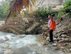 Kepala BPBD Kabupaten Nias Selatan Tinjau Lokasi Longsor di Kecamatan Onolalu